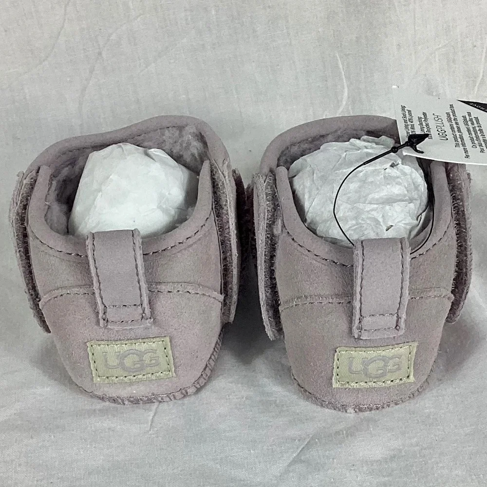Ugg I Baby Classic Ultra Mini Suede Boots Booties Size 02/03 Light Purple New